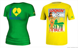 Adidas withdraws 'sexualised' World Cup T-shirts after Brazil backlash
