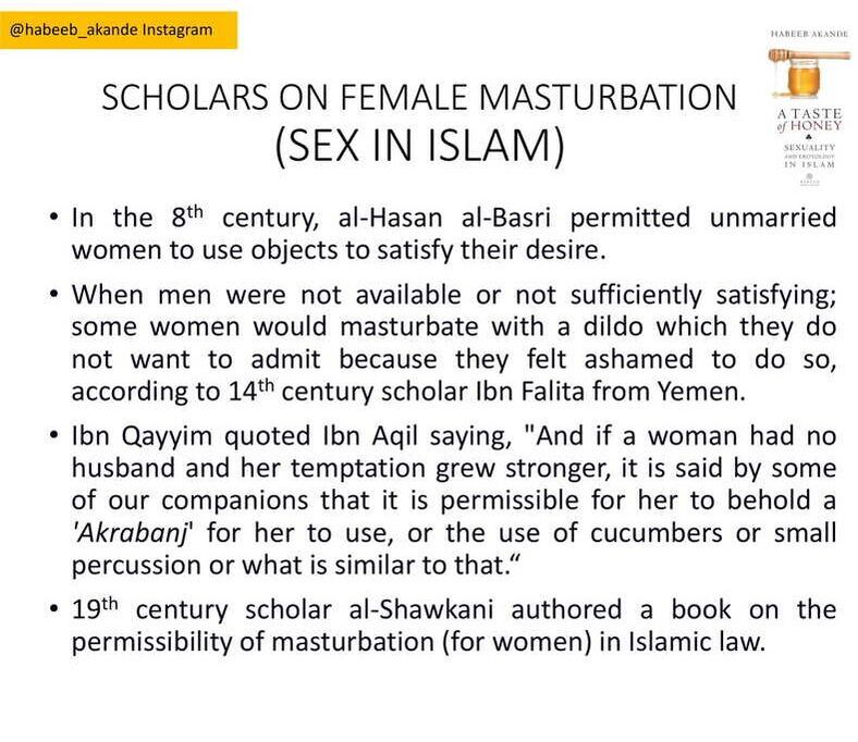 Oral Sex And Female Masturbation In Islam Rabaah Publishers